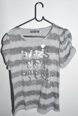 Camiseta listrada 'Paris, mon chéri'