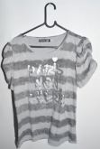 Camiseta listrada 'Paris, mon chéri'