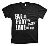 Camiseta 'Eat, pray, love'